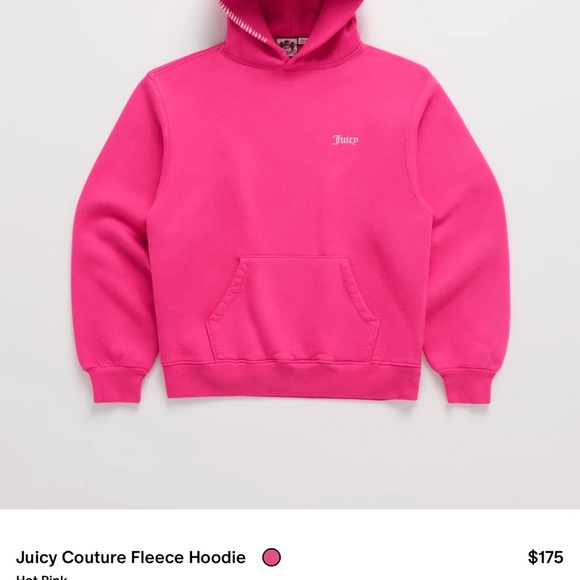 Madhappy Juicy Couture Fleece Hoodie. Size small. - Picture 2 of 4